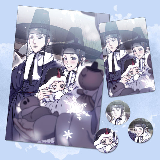 [SURGE TOWARDS YOU] New Year's Postcard + Photo card + Badge SET