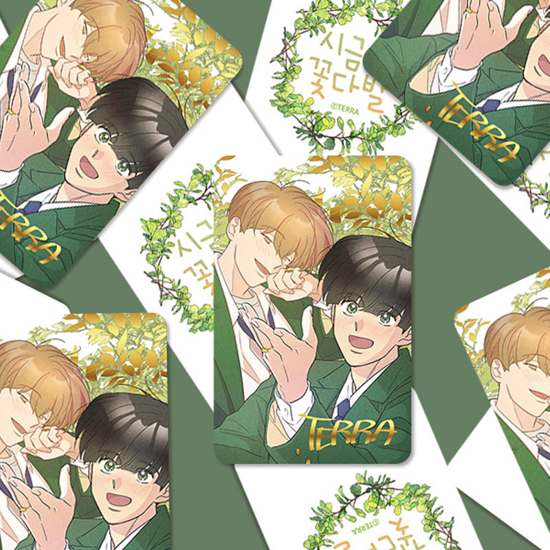 [Spinach Bouquet] GOILDEN AUTOGRAPH Photo Card Set  [Limited Edition]