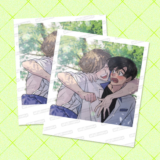[Spinach Bouquet] Polaroid Photo