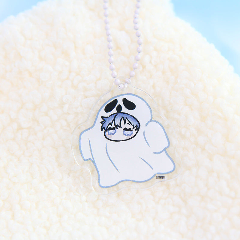 [SURGE TOWARDS YOU] Baby Ghost Acrylic Keyring