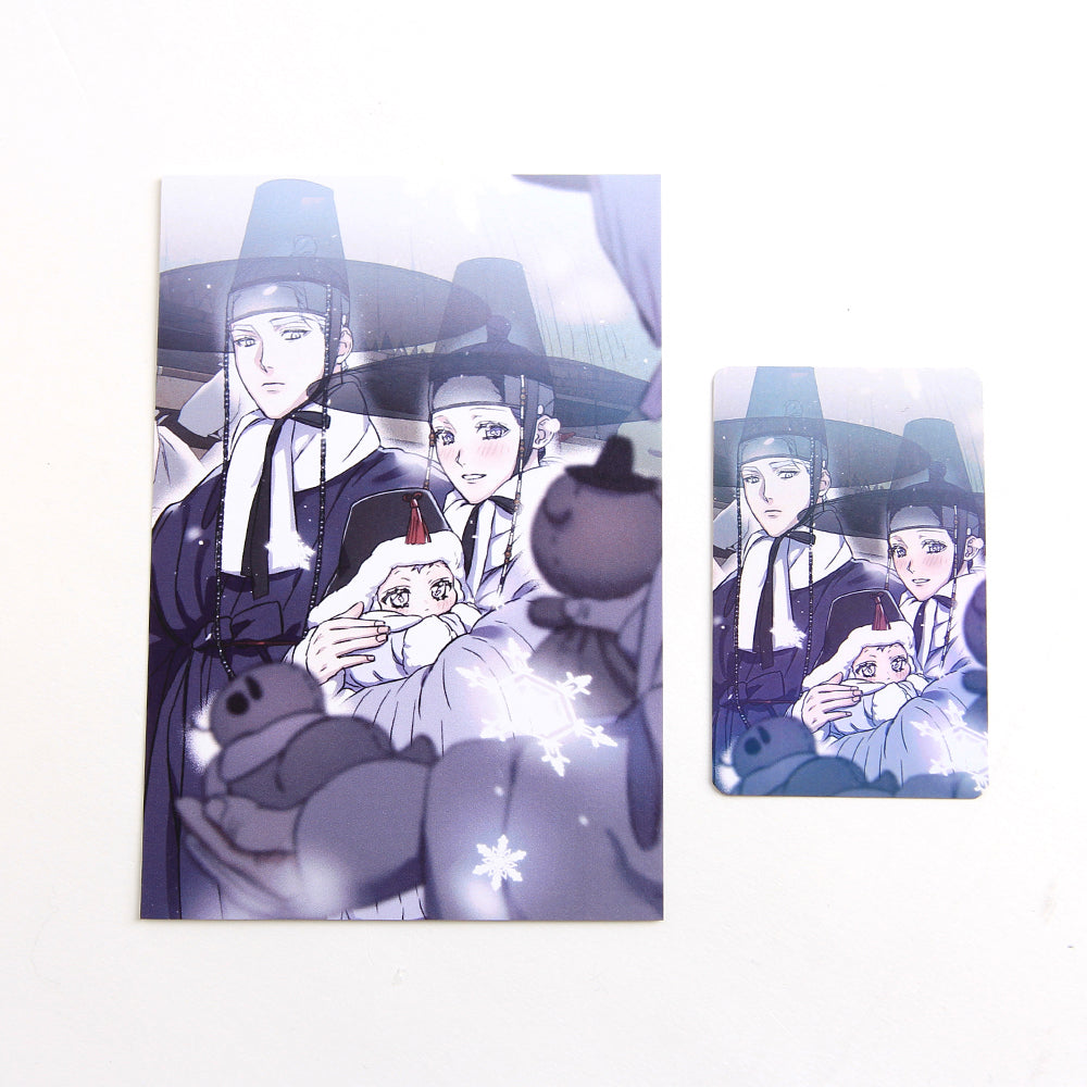 [SURGE TOWARDS YOU] New Year's Postcard + Photo card + Badge SET