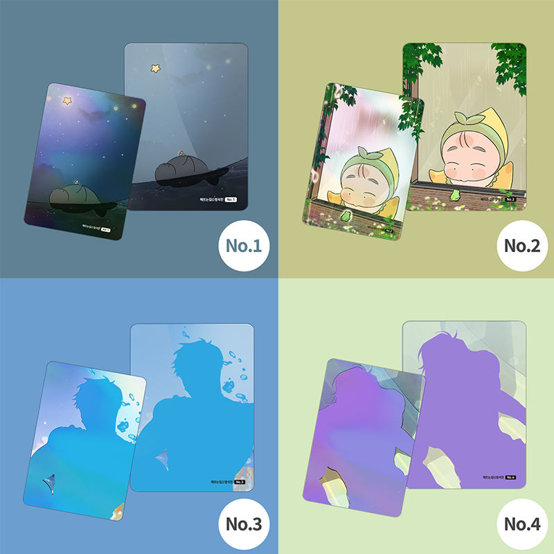 Pre-order[OUR SUNNY DAYS] webtoon photo card collection 8 types (Random)