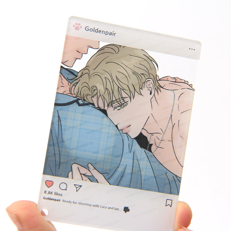 [GOLDEN PAIR] Acrylic Photo Frame SET