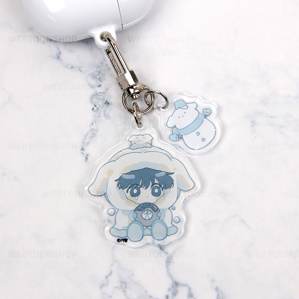 [A WORLD WITHOUT YOU] 2-Stage Acrylic Keyring Set
