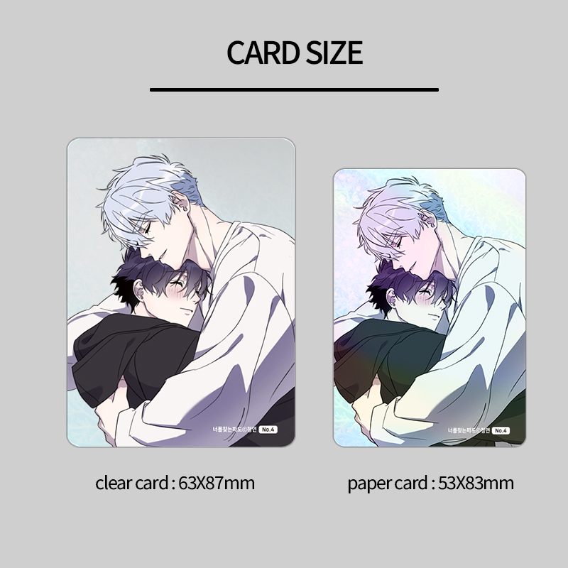 Pre-order[SURGE TOWARDS YOU] Webtoon Photo Card Collection 8 Types (Random)