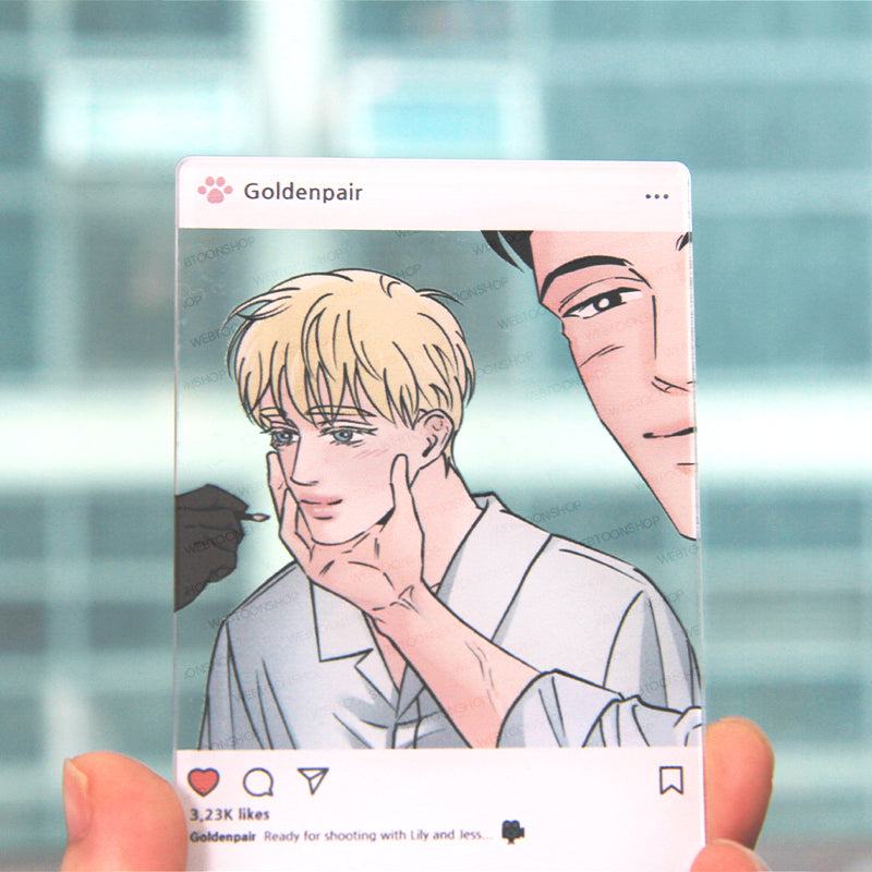 [GOLDEN PAIR] Acrylic Photo Frame SET
