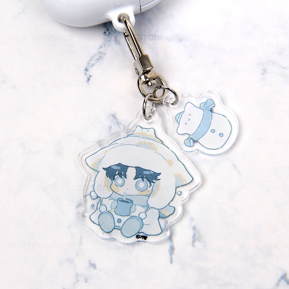 [A WORLD WITHOUT YOU] 2-Stage Acrylic Keyring Set