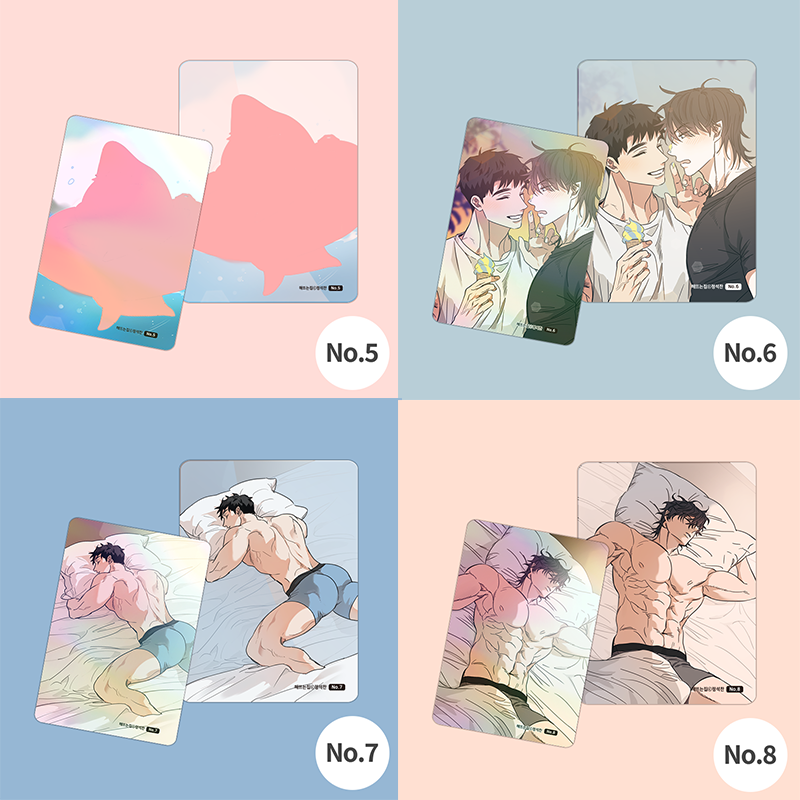 Pre-order[OUR SUNNY DAYS] webtoon photo card collection 8 types (Random)