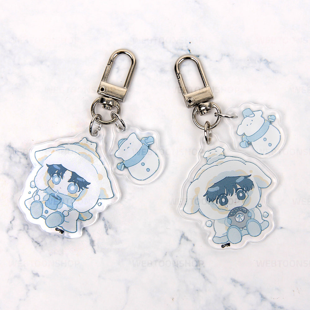 [A WORLD WITHOUT YOU] 2-Stage Acrylic Keyring Set