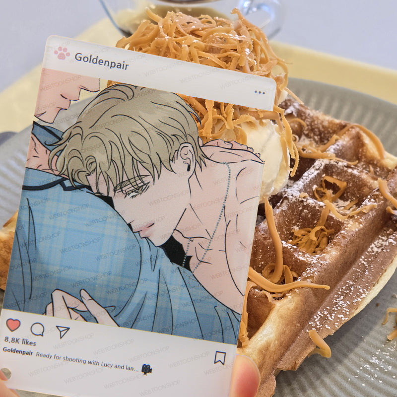 [GOLDEN PAIR] Acrylic Photo Frame SET