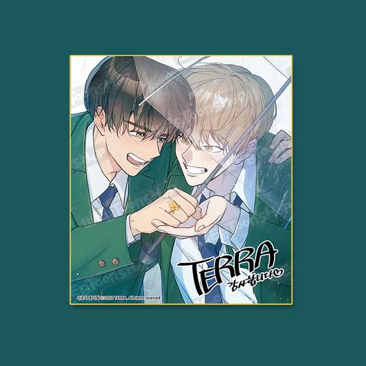 [Spinach Bouquet] Autographed Illustration Board