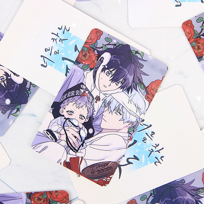 [SURGE TOWARDS YOU] Autographed Illustration Board&Photo Card Set